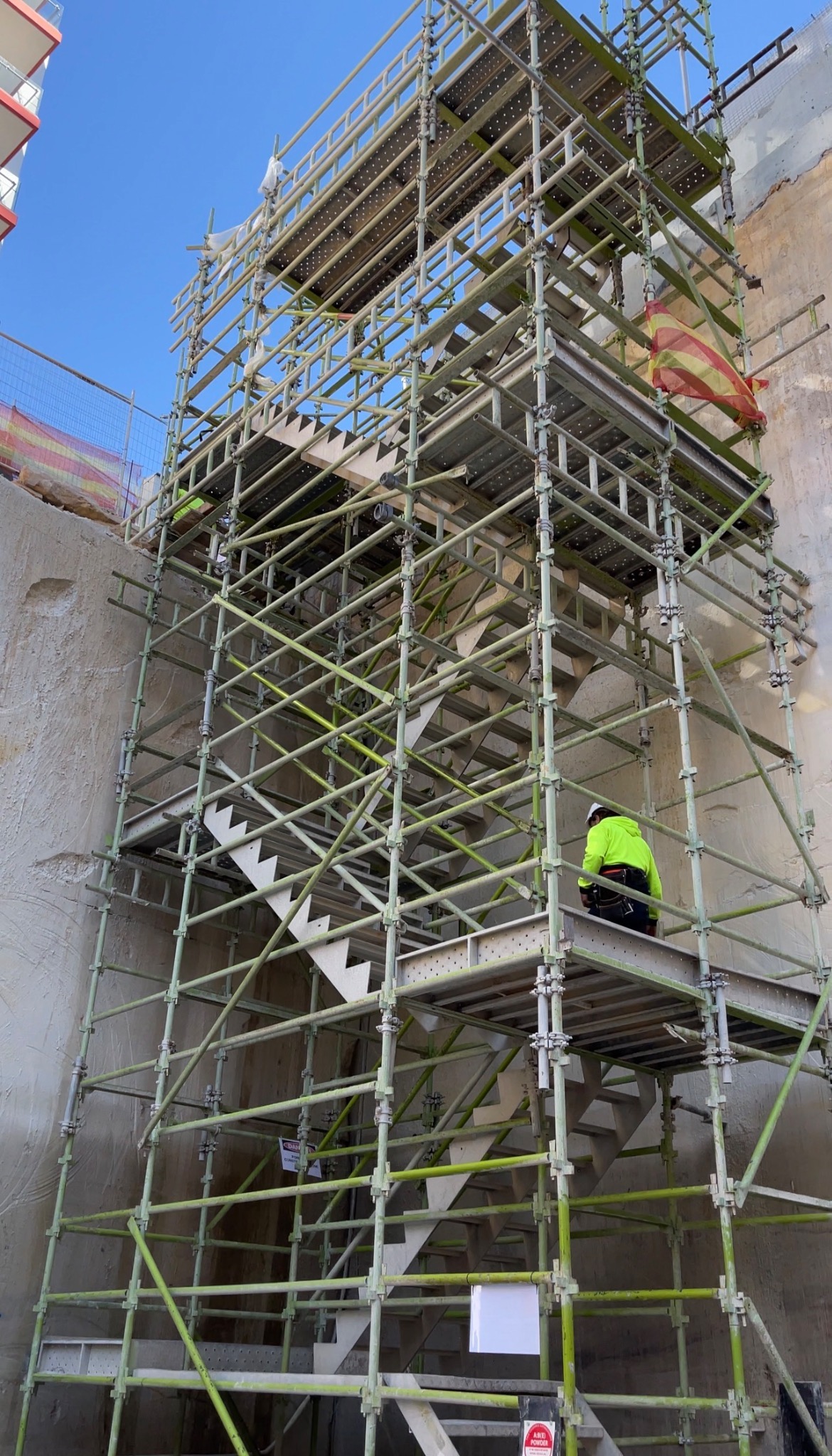Residential scaffolding Sydney project